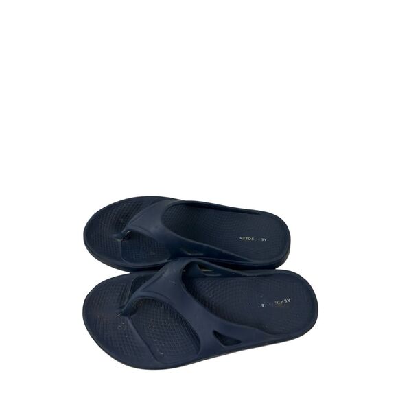 Aerosoles Flip Flops Recovery Sandals Navy size 7 - Picture 1 of 7